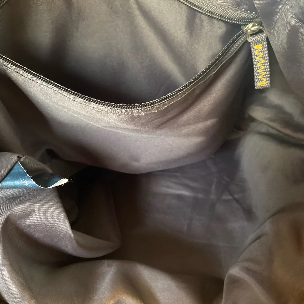 Nautica Gray and Yellow Laptop Tote Bag